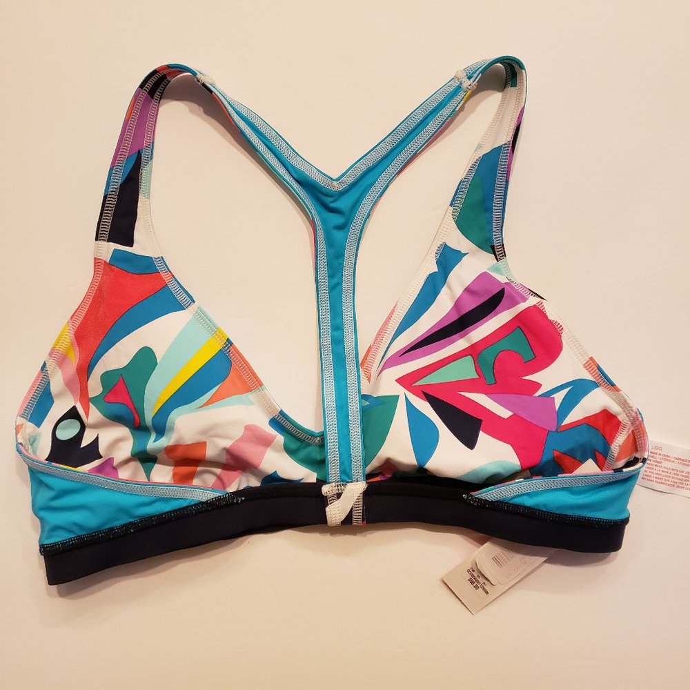 Anne Cole Locker Racerback Active Swim Top - Picture 4 of 16